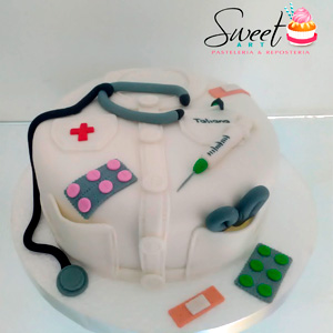 Torta Enfermería - Tienda Online Sweet Art Pastelería & Repostería
