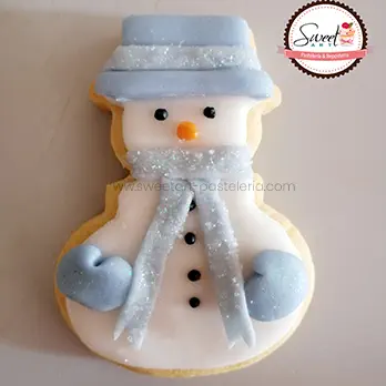 Galletas Muñeco de Nieve