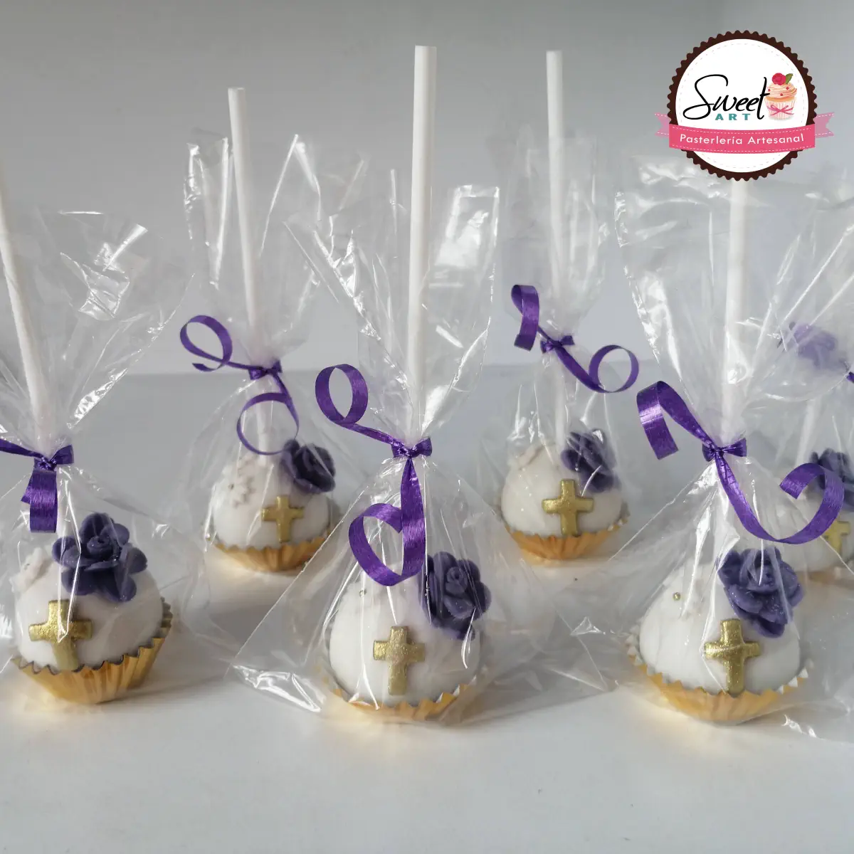 cake pops primera comunion