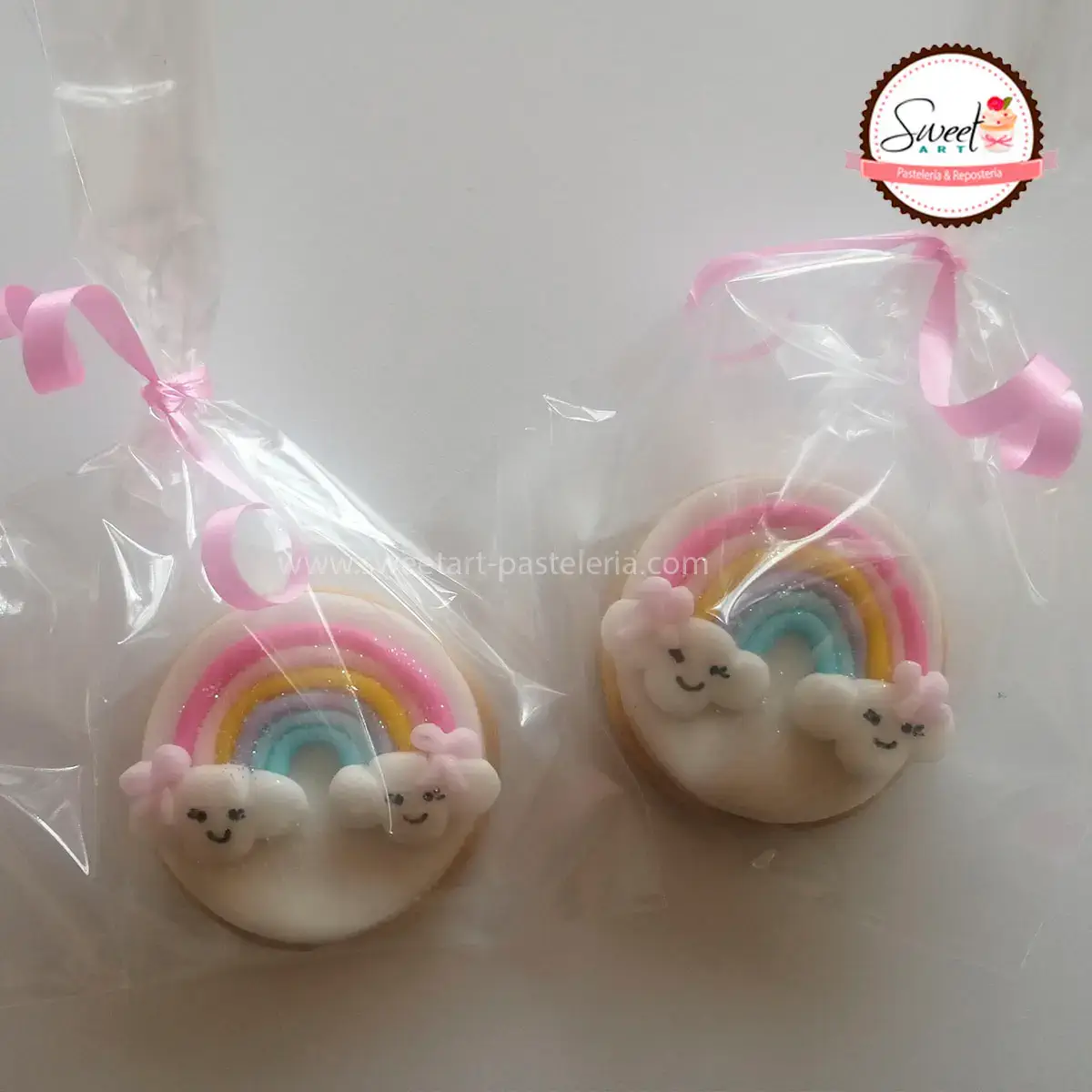 Galletas de Nubes y Arco Iris