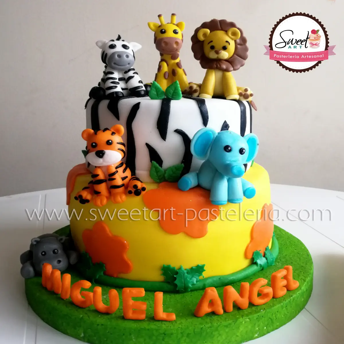 Torta Animales de la Selva