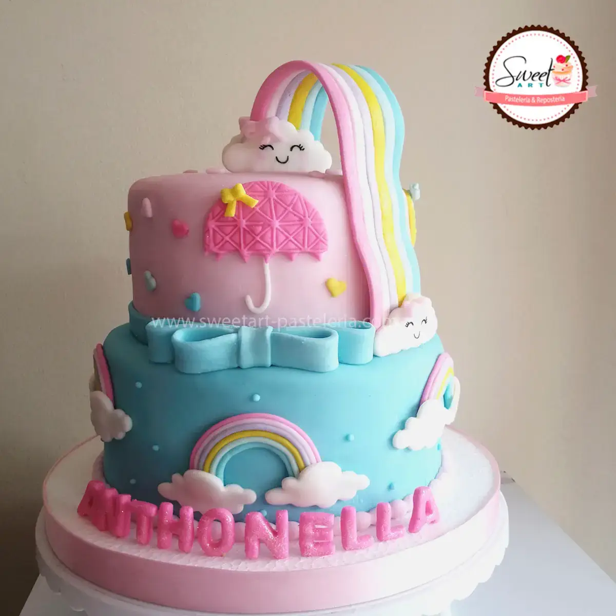 Tortas Nubes y Arco Iris