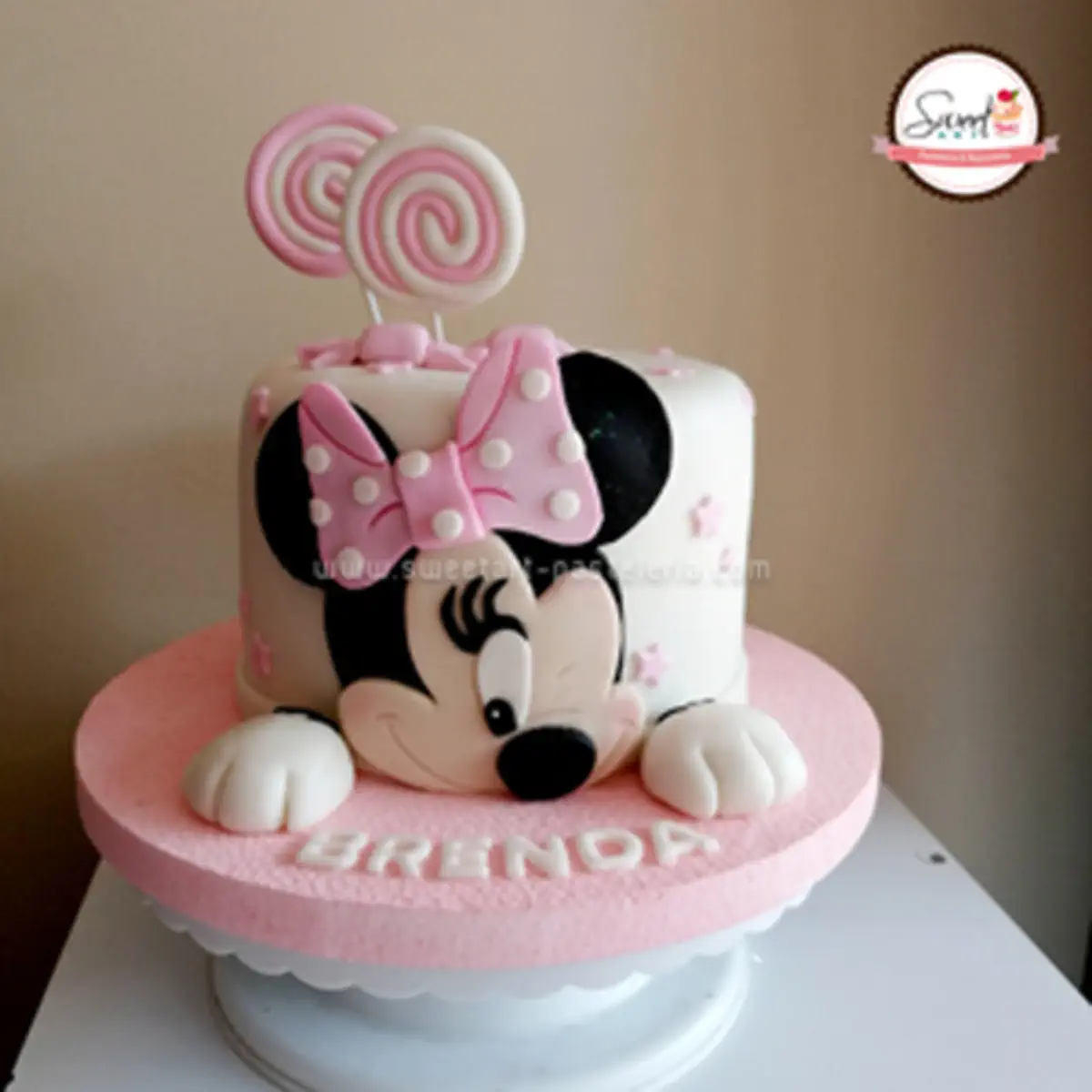 Torta de Minnie personalizada