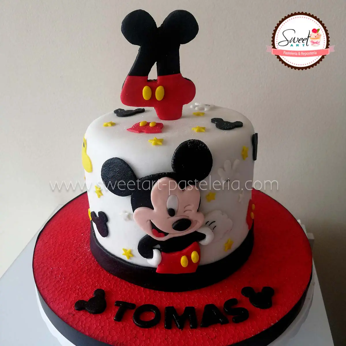 torta de Mickey Mouse personalizada